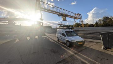 roelis cleaning opel combo auto roelis cleaning aan het werk op de bouw